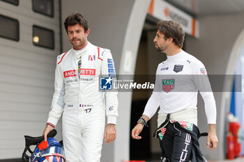 2024-05-25 - NATO Norman (fra), Andretti Global, Porsche 99X Electric, portrait, DA COSTA Antonio Felix (prt), TAG HEUER Porsche Formula E Team, Porsche 99X Electric, portrait, during the 2024 Shanghai ePrix, 8th meeting of the 2023-24 ABB FIA Formula E World Championship, on the Shanghai International Circuit from May 24 to 26, 2024 in Shanghai, China - 2024 FORMULA E SHANGHAI EPRIX - FORMULA E - MOTORS