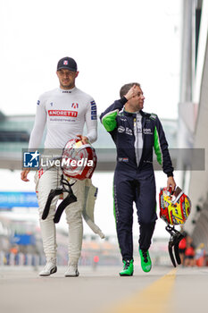 2024-05-25 - DENNIS Jake (gbr), Andretti Global, Porsche 99X Electric, portrait, FRIJNS Robin (nld), Envision Racing, Jaguar I-Type 6, portrait during the 2024 Shanghai ePrix, 8th meeting of the 2023-24 ABB FIA Formula E World Championship, on the Shanghai International Circuit from May 24 to 26, 2024 in Shanghai, China - 2024 FORMULA E SHANGHAI EPRIX - FORMULA E - MOTORS