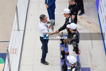 2024-05-25 - WEHRLEIN Pascal (ger), TAG HEUER Porsche Formula E Team, Porsche 99X Electric, portrait podium, portrait, during the 2024 Shanghai ePrix, 8th meeting of the 2023-24 ABB FIA Formula E World Championship, on the Shanghai International Circuit from May 24 to 26, 2024 in Shanghai, China - 2024 FORMULA E SHANGHAI EPRIX - FORMULA E - MOTORS