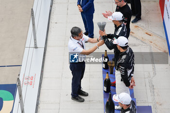 2024-05-25 - WEHRLEIN Pascal (ger), TAG HEUER Porsche Formula E Team, Porsche 99X Electric, portrait podium, portrait, during the 2024 Shanghai ePrix, 8th meeting of the 2023-24 ABB FIA Formula E World Championship, on the Shanghai International Circuit from May 24 to 26, 2024 in Shanghai, China - 2024 FORMULA E SHANGHAI EPRIX - FORMULA E - MOTORS