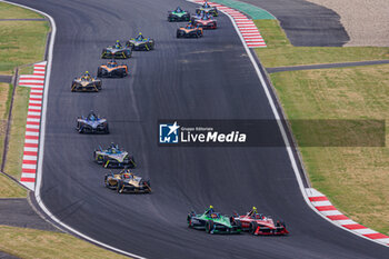 2024-05-25 - 22 ROWLAND Oliver (gbr), Nissan Formula E Team, Nissan e-4ORCE 04, action during the 2024 Shanghai ePrix, 8th meeting of the 2023-24 ABB FIA Formula E World Championship, on the Shanghai International Circuit from May 24 to 26, 2024 in Shanghai, China - 2024 FORMULA E SHANGHAI EPRIX - FORMULA E - MOTORS