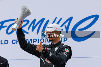 2024-05-25 - WEHRLEIN Pascal (ger), TAG HEUER Porsche Formula E Team, Porsche 99X Electric, portrait podium during the 2024 Shanghai ePrix, 8th meeting of the 2023-24 ABB FIA Formula E World Championship, on the Shanghai International Circuit from May 24 to 26, 2024 in Shanghai, China - 2024 FORMULA E SHANGHAI EPRIX - FORMULA E - MOTORS