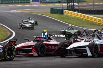 2024-05-26 - 22 ROWLAND Oliver (gbr), Nissan Formula E Team, Nissan e-4ORCE 04, action during the 2024 Shanghai ePrix, 8th meeting of the 2023-24 ABB FIA Formula E World Championship, on the Shanghai International Circuit from May 24 to 26, 2024 in Shanghai, China - 2024 FORMULA E SHANGHAI EPRIX - FORMULA E - MOTORS