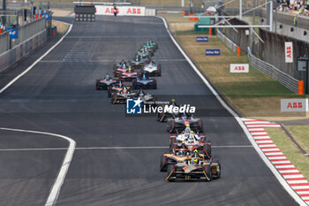 2024-05-26 - 02 VANDOORNE Stoffel (bel), DS Penske, DS E-Tense FE23, action, 05 HUGHES Jake (gbr), NEOM McLaren Formula E Team, Nissan e-4ORCE 04, action, during the 2024 Shanghai ePrix, 8th meeting of the 2023-24 ABB FIA Formula E World Championship, on the Shanghai International Circuit from May 24 to 26, 2024 in Shanghai, China - 2024 FORMULA E SHANGHAI EPRIX - FORMULA E - MOTORS