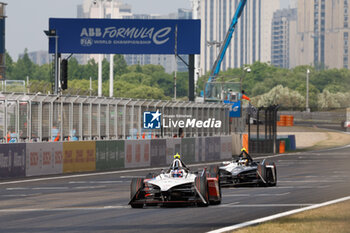 2024-05-26 - 17 NATO Norman (fra), Andretti Global, Porsche 99X Electric, action arrivee, finish line, during the 2024 Shanghai ePrix, 8th meeting of the 2023-24 ABB FIA Formula E World Championship, on the Shanghai International Circuit from May 24 to 26, 2024 in Shanghai, China - 2024 FORMULA E SHANGHAI EPRIX - FORMULA E - MOTORS