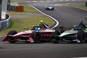 2024-05-26 - 22 ROWLAND Oliver (gbr), Nissan Formula E Team, Nissan e-4ORCE 04, action during the 2024 Shanghai ePrix, 8th meeting of the 2023-24 ABB FIA Formula E World Championship, on the Shanghai International Circuit from May 24 to 26, 2024 in Shanghai, China - 2024 FORMULA E SHANGHAI EPRIX - FORMULA E - MOTORS