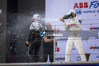 2024-05-26 - Podium, DA COSTA Antonio Felix (prt), TAG HEUER Porsche Formula E Team, Porsche 99X Electric, NATO Norman (fra), Andretti Global, Porsche 99X Electric, portrait during the 2024 Shanghai ePrix, 8th meeting of the 2023-24 ABB FIA Formula E World Championship, on the Shanghai International Circuit from May 24 to 26, 2024 in Shanghai, China - 2024 FORMULA E SHANGHAI EPRIX - FORMULA E - MOTORS