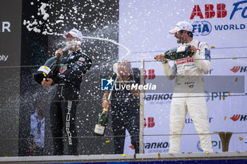 2024-05-26 - Podium, DA COSTA Antonio Felix (prt), TAG HEUER Porsche Formula E Team, Porsche 99X Electric, NATO Norman (fra), Andretti Global, Porsche 99X Electric, portrait during the 2024 Shanghai ePrix, 8th meeting of the 2023-24 ABB FIA Formula E World Championship, on the Shanghai International Circuit from May 24 to 26, 2024 in Shanghai, China - 2024 FORMULA E SHANGHAI EPRIX - FORMULA E - MOTORS