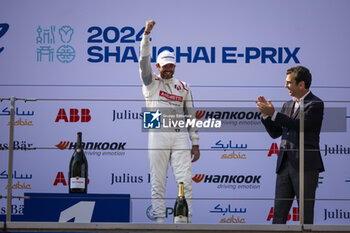 2024-05-26 - Podium, NATO Norman (fra), Andretti Global, Porsche 99X Electric, portrait during the 2024 Shanghai ePrix, 8th meeting of the 2023-24 ABB FIA Formula E World Championship, on the Shanghai International Circuit from May 24 to 26, 2024 in Shanghai, China - 2024 FORMULA E SHANGHAI EPRIX - FORMULA E - MOTORS