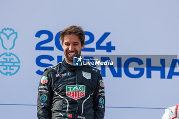 2024-05-26 - DA COSTA Antonio Felix (prt), TAG HEUER Porsche Formula E Team, Porsche 99X Electric, portrait podium during the 2024 Shanghai ePrix, 8th meeting of the 2023-24 ABB FIA Formula E World Championship, on the Shanghai International Circuit from May 24 to 26, 2024 in Shanghai, China - 2024 FORMULA E SHANGHAI EPRIX - FORMULA E - MOTORS