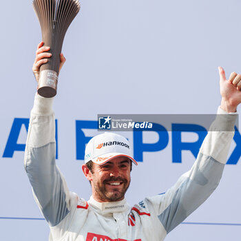 2024-05-26 - NATO Norman (fra), Andretti Global, Porsche 99X Electric, portrait podium during the 2024 Shanghai ePrix, 8th meeting of the 2023-24 ABB FIA Formula E World Championship, on the Shanghai International Circuit from May 24 to 26, 2024 in Shanghai, China - 2024 FORMULA E SHANGHAI EPRIX - FORMULA E - MOTORS