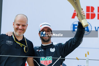 2024-05-26 - DA COSTA Antonio Felix (prt), TAG HEUER Porsche Formula E Team, Porsche 99X Electric, portrait podium during the 2024 Shanghai ePrix, 8th meeting of the 2023-24 ABB FIA Formula E World Championship, on the Shanghai International Circuit from May 24 to 26, 2024 in Shanghai, China - 2024 FORMULA E SHANGHAI EPRIX - FORMULA E - MOTORS