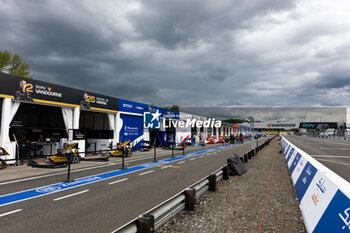 2024-06-27 - Paddock during the 2024 Portland ePrix, 9th meeting of the 2023-24 ABB FIA Formula E World Championship, on the Portland International Raceway from June 28 to 30, 2024 in Portland, United States of America - 2024 FORMULA E PORTLAND EPRIX - FORMULA E - MOTORS