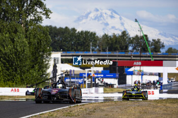 2024-06-29 - 48 MORTARA Edoardo (swi), Mahindra Racing, Mahindra M9Electro, action during the 2024 Portland ePrix, 9th meeting of the 2023-24 ABB FIA Formula E World Championship, on the Portland International Raceway from June 28 to 30, 2024 in Portland, United States of America - 2024 FORMULA E PORTLAND EPRIX - FORMULA E - MOTORS