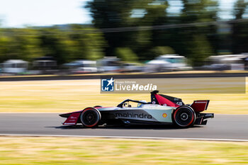 2024-06-29 - 48 MORTARA Edoardo (swi), Mahindra Racing, Mahindra M9Electro, action during the 2024 Portland ePrix, 9th meeting of the 2023-24 ABB FIA Formula E World Championship, on the Portland International Raceway from June 28 to 30, 2024 in Portland, United States of America - 2024 FORMULA E PORTLAND EPRIX - FORMULA E - MOTORS