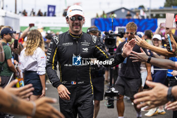 2024-06-29 - VERGNE Jean-Eric (fra), DS Penske, DS E-Tense FE23, portrait celebrating his podium during the 2024 Portland ePrix, 9th meeting of the 2023-24 ABB FIA Formula E World Championship, on the Portland International Raceway from June 28 to 30, 2024 in Portland, United States of America - 2024 FORMULA E PORTLAND EPRIX - FORMULA E - MOTORS