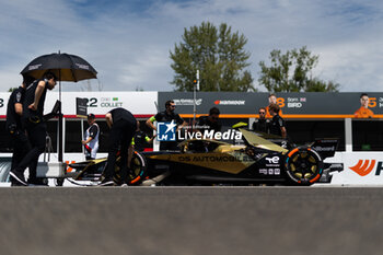 2024-06-29 - 02 VANDOORNE Stoffel (bel), DS Penske, DS E-Tense FE23, grille de depart, starting grid during the 2024 Portland ePrix, 9th meeting of the 2023-24 ABB FIA Formula E World Championship, on the Portland International Raceway from June 28 to 30, 2024 in Portland, United States of America - 2024 FORMULA E PORTLAND EPRIX - FORMULA E - MOTORS