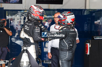 2024-06-29 - EVANS Mitch (nzl), Jaguar TCS Racing, Jaguar I-Type 6, portrait, DA COSTA Antonio Felix (prt), TAG HEUER Porsche Formula E Team, Porsche 99X Electric, portrait, podium, portrait, during the 2024 Portland ePrix, 9th meeting of the 2023-24 ABB FIA Formula E World Championship, on the Portland International Raceway from June 28 to 30, 2024 in Portland, United States of America - 2024 FORMULA E PORTLAND EPRIX - FORMULA E - MOTORS