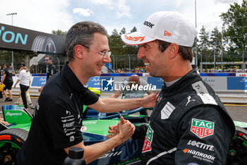 2024-06-29 - DA COSTA Antonio Felix (prt), TAG HEUER Porsche Formula E Team, Porsche 99X Electric, portrait, podium, portrait, during the 2024 Portland ePrix, 9th meeting of the 2023-24 ABB FIA Formula E World Championship, on the Portland International Raceway from June 28 to 30, 2024 in Portland, United States of America - 2024 FORMULA E PORTLAND EPRIX - FORMULA E - MOTORS