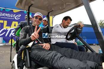 2024-06-29 - VERGNE Jean-Eric (fra), DS Penske, DS E-Tense FE23, portraitpodium, portrait, during the 2024 Portland ePrix, 9th meeting of the 2023-24 ABB FIA Formula E World Championship, on the Portland International Raceway from June 28 to 30, 2024 in Portland, United States of America - 2024 FORMULA E PORTLAND EPRIX - FORMULA E - MOTORS