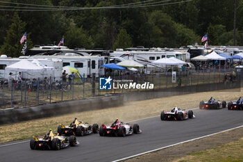 2024-06-29 - 22 COLLET Caio (bra), Nissan Formula E Team, Nissan e-4ORCE 04, action during the 2024 Portland ePrix, 9th meeting of the 2023-24 ABB FIA Formula E World Championship, on the Portland International Raceway from June 28 to 30, 2024 in Portland, United States of America - 2024 FORMULA E PORTLAND EPRIX - FORMULA E - MOTORS