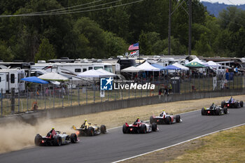 2024-06-29 - 02 VANDOORNE Stoffel (bel), DS Penske, DS E-Tense FE23, action during the 2024 Portland ePrix, 9th meeting of the 2023-24 ABB FIA Formula E World Championship, on the Portland International Raceway from June 28 to 30, 2024 in Portland, United States of America - 2024 FORMULA E PORTLAND EPRIX - FORMULA E - MOTORS