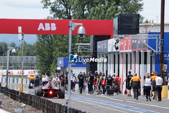 2024-06-29 - grille de depart, starting grid, during the 2024 Portland ePrix, 9th meeting of the 2023-24 ABB FIA Formula E World Championship, on the Portland International Raceway from June 28 to 30, 2024 in Portland, United States of America - 2024 FORMULA E PORTLAND EPRIX - FORMULA E - MOTORS