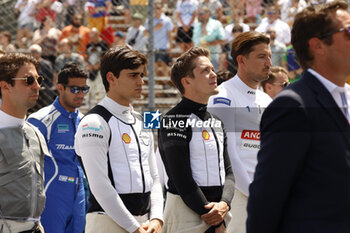 2024-06-29 - COLLET Caio (bra), Nissan Formula E Team, Nissan e-4ORCE 04, portrait FENESTRAZ Sacha (fra), Nissan Formula E Team, Nissan e-4ORCE 04, portrait during the 2024 Portland ePrix, 9th meeting of the 2023-24 ABB FIA Formula E World Championship, on the Portland International Raceway from June 28 to 30, 2024 in Portland, United States of America - 2024 FORMULA E PORTLAND EPRIX - FORMULA E - MOTORS