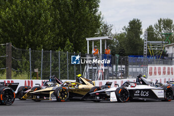 2024-06-30 - 02 VANDOORNE Stoffel (bel), DS Penske, DS E-Tense FE23, action start of the race during the 2024 Portland ePrix, 9th meeting of the 2023-24 ABB FIA Formula E World Championship, on the Portland International Raceway from June 28 to 30, 2024 in Portland, United States of America - 2024 FORMULA E PORTLAND EPRIX - FORMULA E - MOTORS