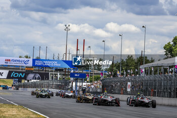 2024-06-30 - 13 DA COSTA Antonio Felix (prt), TAG HEUER Porsche Formula E Team, Porsche 99X Electric, action 94 WEHRLEIN Pascal (ger), TAG HEUER Porsche Formula E Team, Porsche 99X Electric, action during the 2024 Portland ePrix, 9th meeting of the 2023-24 ABB FIA Formula E World Championship, on the Portland International Raceway from June 28 to 30, 2024 in Portland, United States of America - 2024 FORMULA E PORTLAND EPRIX - FORMULA E - MOTORS