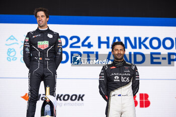 2024-07-01 - DA COSTA Antonio Felix (prt), TAG HEUER Porsche Formula E Team, Porsche 99X Electric, EVANS Mitch (nzl), Jaguar TCS Racing, Jaguar I-Type 6, portrait during the 2024 Portland ePrix, 9th meeting of the 2023-24 ABB FIA Formula E World Championship, on the Portland International Raceway from June 28 to 30, 2024 in Portland, United States of America - 2024 FORMULA E PORTLAND EPRIX - FORMULA E - MOTORS