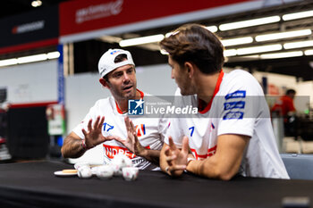 2024-07-18 - NATO Norman (fra), Andretti Global, Porsche 99X Electric, portrait during the 2024 Hankook London ePrix, 10th meeting of the 2023-24 ABB FIA Formula E World Championship, on the ExCeL London from June 18 to 21, 2024 in London, United Kingdom - 2024 FORMULA E LONDON EPRIX - FORMULA E - MOTORS