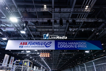 2024-07-18 - Hankook during the 2024 Hankook London ePrix, 10th meeting of the 2023-24 ABB FIA Formula E World Championship, on the ExCeL London from June 18 to 21, 2024 in London, United Kingdom - 2024 FORMULA E LONDON EPRIX - FORMULA E - MOTORS