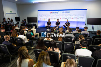 2024-07-19 - WEHRLEIN Pascal (ger), TAG HEUER Porsche Formula E Team, Porsche 99X Electric, portrait, Drivers Press Conference during the 2024 Hankook London ePrix, 10th meeting of the 2023-24 ABB FIA Formula E World Championship, on the ExCeL London from June 18 to 21, 2024 in London, United Kingdom - 2024 FORMULA E LONDON EPRIX - FORMULA E - MOTORS