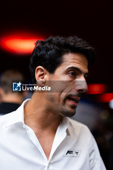 2024-07-19 - DI GRASSI Lucas (bra), ABT CUPRA Formula E Team, Mahindra M9Electro, portrait, Media Pen during the 2024 Hankook London ePrix, 10th meeting of the 2023-24 ABB FIA Formula E World Championship, on the ExCeL London from June 18 to 21, 2024 in London, United Kingdom - 2024 FORMULA E LONDON EPRIX - FORMULA E - MOTORS