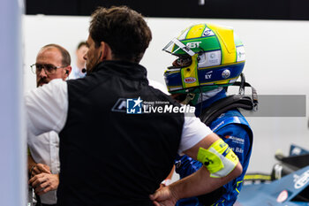 2024-07-20 - DI GRASSI Lucas (bra), ABT CUPRA Formula E Team, Mahindra M9Electro, portrait during the 2024 Hankook London ePrix, 10th meeting of the 2023-24 ABB FIA Formula E World Championship, on the ExCeL London from June 18 to 21, 2024 in London, United Kingdom - 2024 FORMULA E LONDON EPRIX - FORMULA E - MOTORS