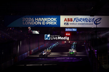 2024-07-20 - Grid during the 2024 Hankook London ePrix, 10th meeting of the 2023-24 ABB FIA Formula E World Championship, on the ExCeL London from June 18 to 21, 2024 in London, United Kingdom - 2024 FORMULA E LONDON EPRIX - FORMULA E - MOTORS