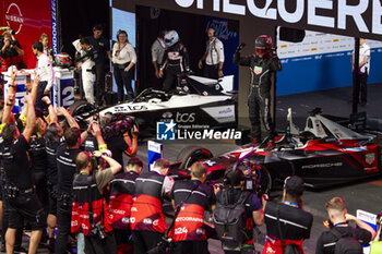 2024-07-20 - Podium, WEHRLEIN Pascal (ger), TAG HEUER Porsche Formula E Team, Porsche 99X Electric, portrait during the 2024 Hankook London ePrix, 10th meeting of the 2023-24 ABB FIA Formula E World Championship, on the ExCeL London from June 18 to 21, 2024 in London, United Kingdom - 2024 FORMULA E LONDON EPRIX - FORMULA E - MOTORS