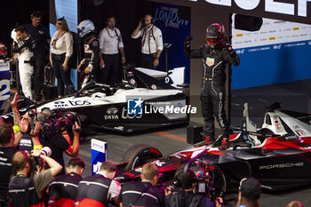 2024-07-20 - Podium, WEHRLEIN Pascal (ger), TAG HEUER Porsche Formula E Team, Porsche 99X Electric, portrait during the 2024 Hankook London ePrix, 10th meeting of the 2023-24 ABB FIA Formula E World Championship, on the ExCeL London from June 18 to 21, 2024 in London, United Kingdom - 2024 FORMULA E LONDON EPRIX - FORMULA E - MOTORS