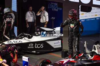 2024-07-20 - Podium, WEHRLEIN Pascal (ger), TAG HEUER Porsche Formula E Team, Porsche 99X Electric, portraitWEHRLEIN Pascal (ger), TAG HEUER Porsche Formula E Team, Porsche 99X Electric, portrait celebration during the 2024 Hankook London ePrix, 10th meeting of the 2023-24 ABB FIA Formula E World Championship, on the ExCeL London from June 18 to 21, 2024 in London, United Kingdom - 2024 FORMULA E LONDON EPRIX - FORMULA E - MOTORS