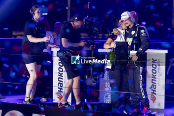 2024-07-20 - Podium, WEHRLEIN Pascal (ger), TAG HEUER Porsche Formula E Team, Porsche 99X Electric, portrait during the 2024 Hankook London ePrix, 10th meeting of the 2023-24 ABB FIA Formula E World Championship, on the ExCeL London from June 18 to 21, 2024 in London, United Kingdom - 2024 FORMULA E LONDON EPRIX - FORMULA E - MOTORS