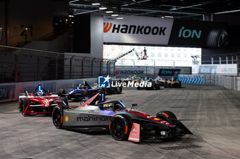 2024-07-20 - 48 MORTARA Edoardo (swi), Mahindra Racing, Mahindra M9Electro, action during the 2024 Hankook London ePrix, 10th meeting of the 2023-24 ABB FIA Formula E World Championship, on the ExCeL London from June 18 to 21, 2024 in London, United Kingdom - 2024 FORMULA E LONDON EPRIX - FORMULA E - MOTORS