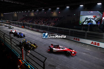 2024-07-20 - 23 FENESTRAZ Sacha (fra), Nissan Formula E Team, Nissan e-4ORCE 04, action during the 2024 Hankook London ePrix, 10th meeting of the 2023-24 ABB FIA Formula E World Championship, on the ExCeL London from June 18 to 21, 2024 in London, United Kingdom - 2024 FORMULA E LONDON EPRIX - FORMULA E - MOTORS