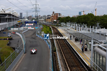 2024-07-21 - 17 NATO Norman (fra), Andretti Global, Porsche 99X Electric, action during the 2024 Hankook London ePrix, 10th meeting of the 2023-24 ABB FIA Formula E World Championship, on the ExCeL London from June 18 to 21, 2024 in London, United Kingdom - 2024 FORMULA E LONDON EPRIX - FORMULA E - MOTORS