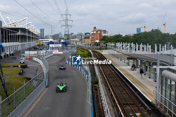 2024-07-21 - 16 BUEMI Sébastien (swi), Envision Racing, Jaguar I-Type 6, action during the 2024 Hankook London ePrix, 10th meeting of the 2023-24 ABB FIA Formula E World Championship, on the ExCeL London from June 18 to 21, 2024 in London, United Kingdom - 2024 FORMULA E LONDON EPRIX - FORMULA E - MOTORS