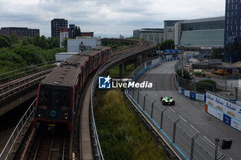 2024-07-21 - 16 BUEMI Sébastien (swi), Envision Racing, Jaguar I-Type 6, action during the 2024 Hankook London ePrix, 10th meeting of the 2023-24 ABB FIA Formula E World Championship, on the ExCeL London from June 18 to 21, 2024 in London, United Kingdom - 2024 FORMULA E LONDON EPRIX - FORMULA E - MOTORS