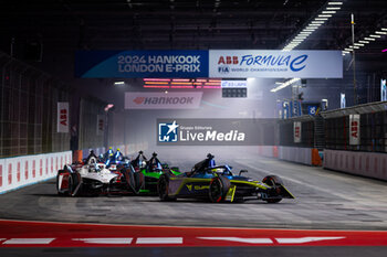 2024-07-21 - 51 MULLER Nico (swi), ABT CUPRA Formula E Team, Mahindra M9Electro, action during the 2024 Hankook London ePrix, 10th meeting of the 2023-24 ABB FIA Formula E World Championship, on the ExCeL London from June 18 to 21, 2024 in London, United Kingdom - 2024 FORMULA E LONDON EPRIX - FORMULA E - MOTORS