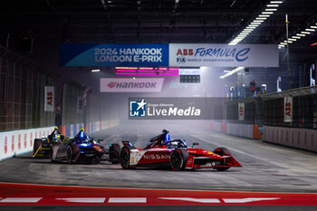 2024-07-21 - 23 FENESTRAZ Sacha (fra), Nissan Formula E Team, Nissan e-4ORCE 04, action during the 2024 Hankook London ePrix, 10th meeting of the 2023-24 ABB FIA Formula E World Championship, on the ExCeL London from June 18 to 21, 2024 in London, United Kingdom - 2024 FORMULA E LONDON EPRIX - FORMULA E - MOTORS