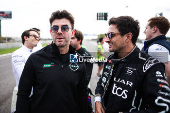 2024-11-05 - NATO Norman (fra), Nissan Formula E Team, Nissan e-4ORCE, portrait and EVANS Mitch (nzl), Jaguar TCS Racing, Jaguar I-Type 7, portrait during the pre-season testing of the 2024-25 ABB FIA Formula E World Championship, on the Circuit del Jarama from November 5 to 8, 2024 in San Sebastián de los Reyes, Spain - 2025 FORMULA E PRE-SEASON TEST - FORMULA E - MOTORS