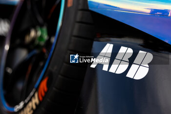 2024-11-05 - Branding ABB during the pre-season testing of the 2024-25 ABB FIA Formula E World Championship, on the Circuit del Jarama from November 5 to 8, 2024 in San Sebastián de los Reyes, Spain - 2025 FORMULA E PRE-SEASON TEST - FORMULA E - MOTORS